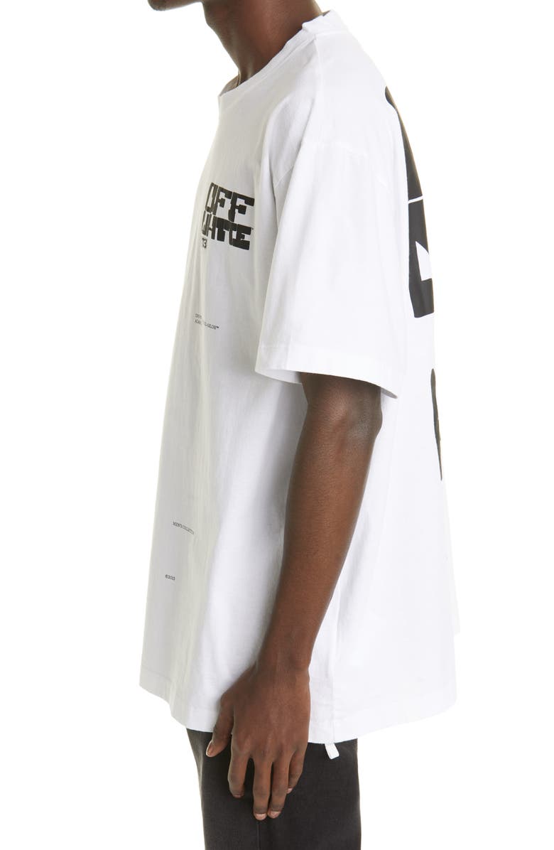 Off-White Tech Marker Graphic Tee, Alternate, color,