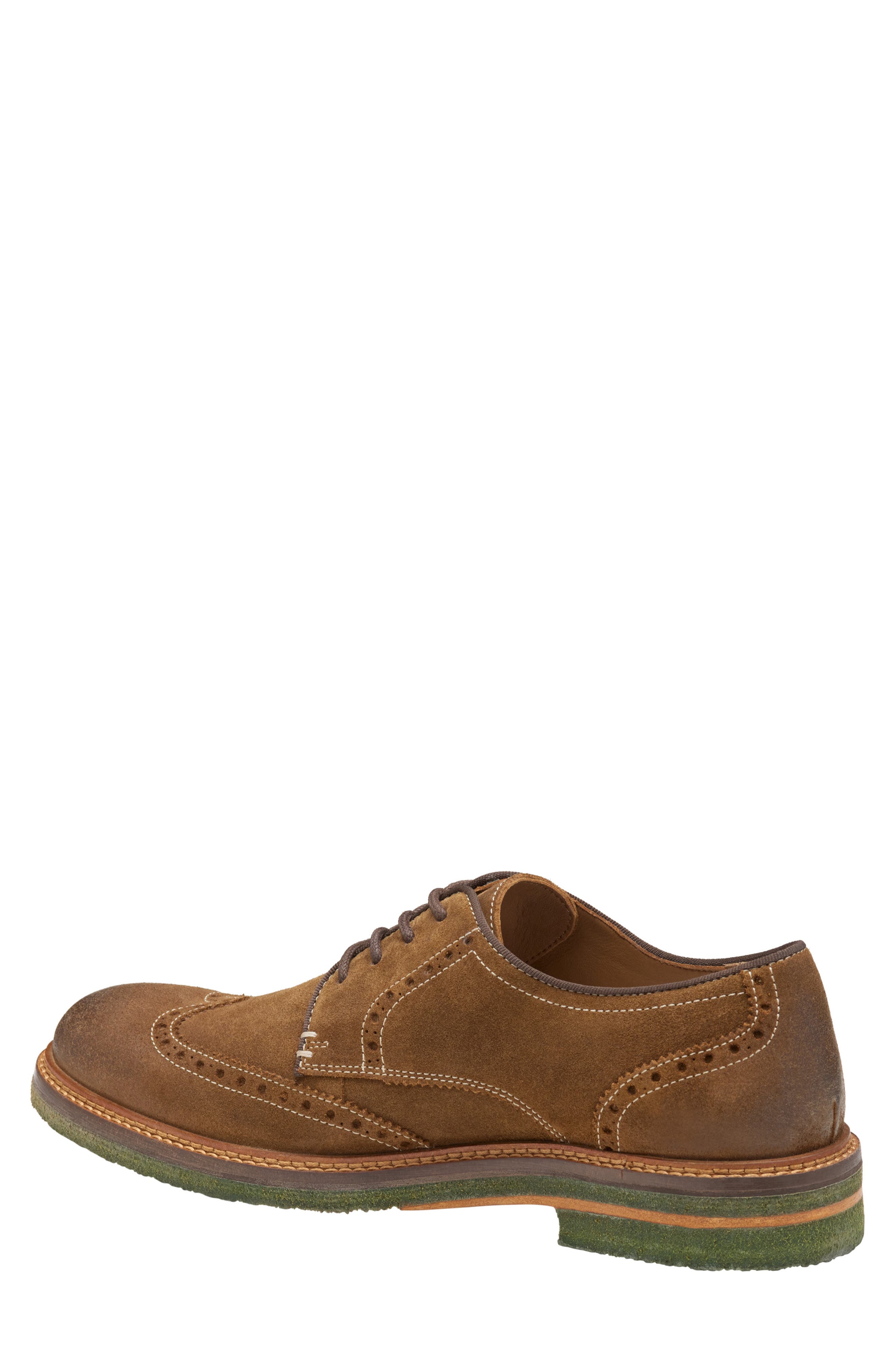 Calder Wingtip, Alternate, color, SNUFF WAXED SUEDE
