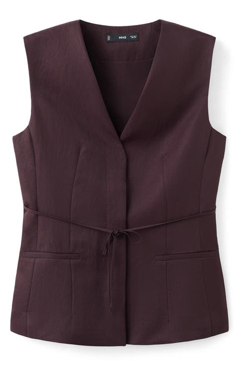 Tie Waist Vest