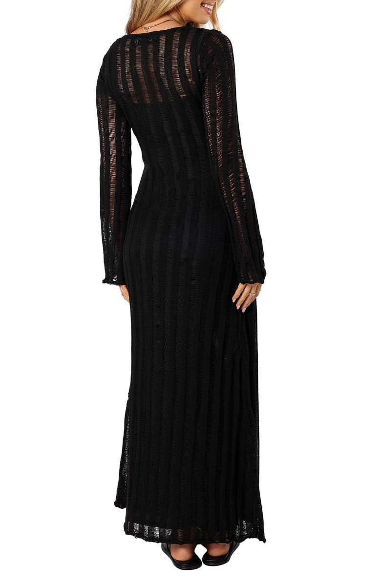 Petal & Pup Jaye Semisheer Long Sleeve Maxi Dress, Alternate, color,