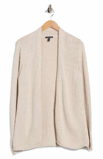 Open Front Organic Cotton Cardigan