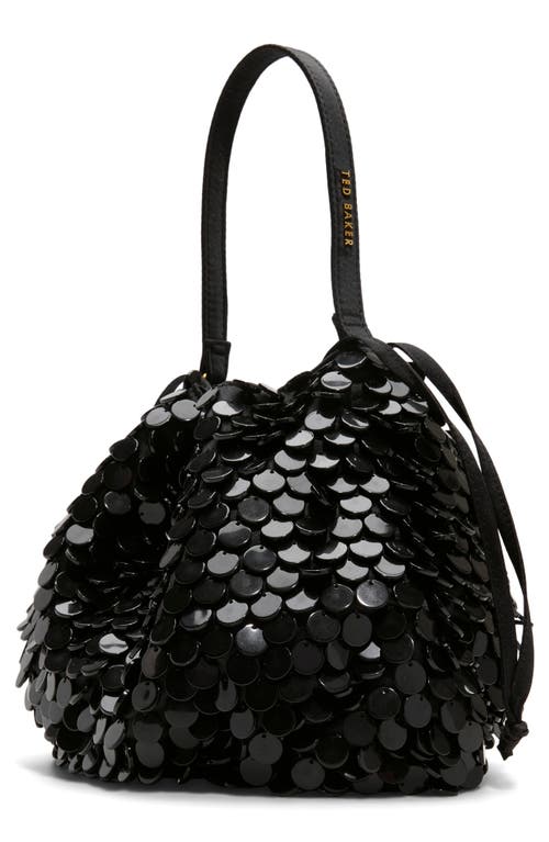 Ted Baker London Coral Bucket Bag In Black