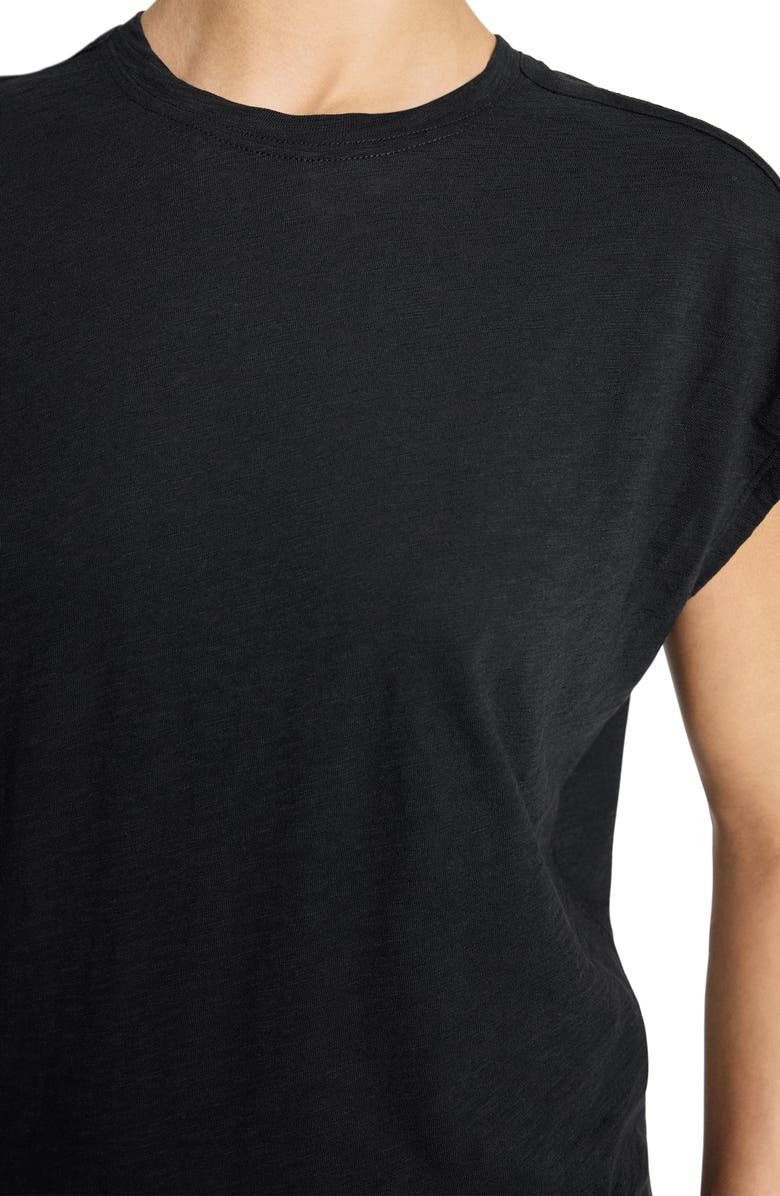 Theory Cap Sleeve Organic Cotton T-Shirt, Alternate, color, 