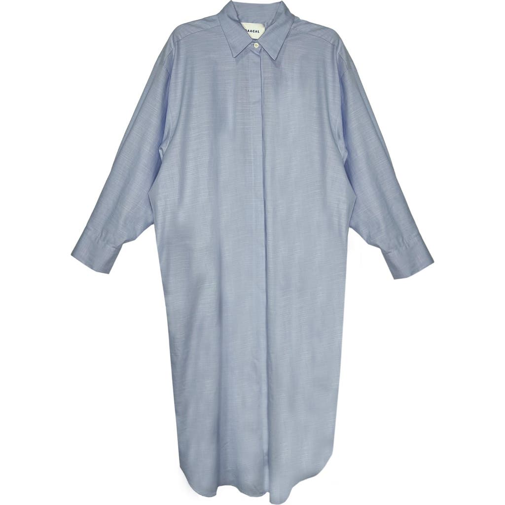 Baacal Mia Oversized Shirt Dress In Multi