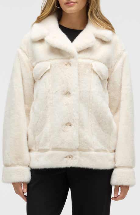 NVLT Western Faux Fur Jacket