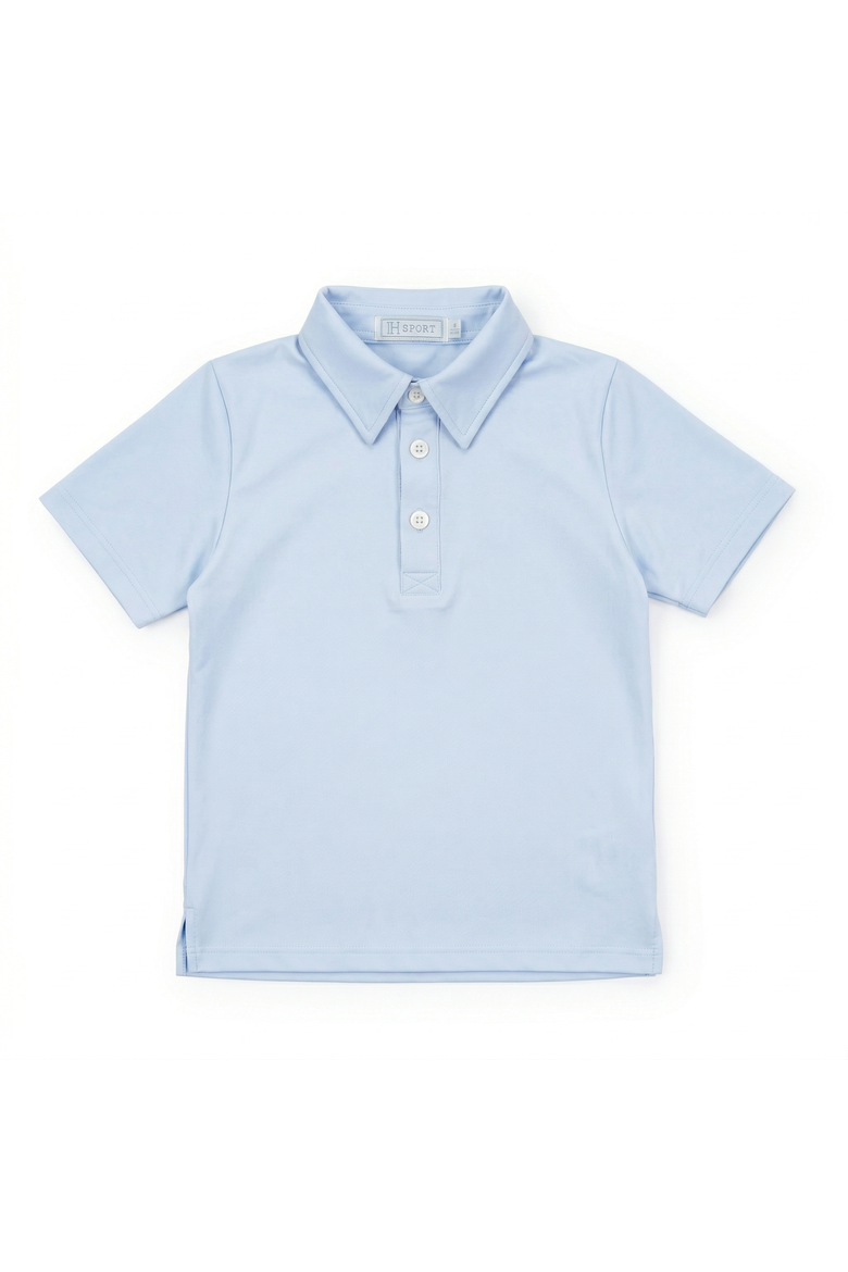 Will Boys' Golf Polo Shirt by LH Sport, Main, color, Light Blue