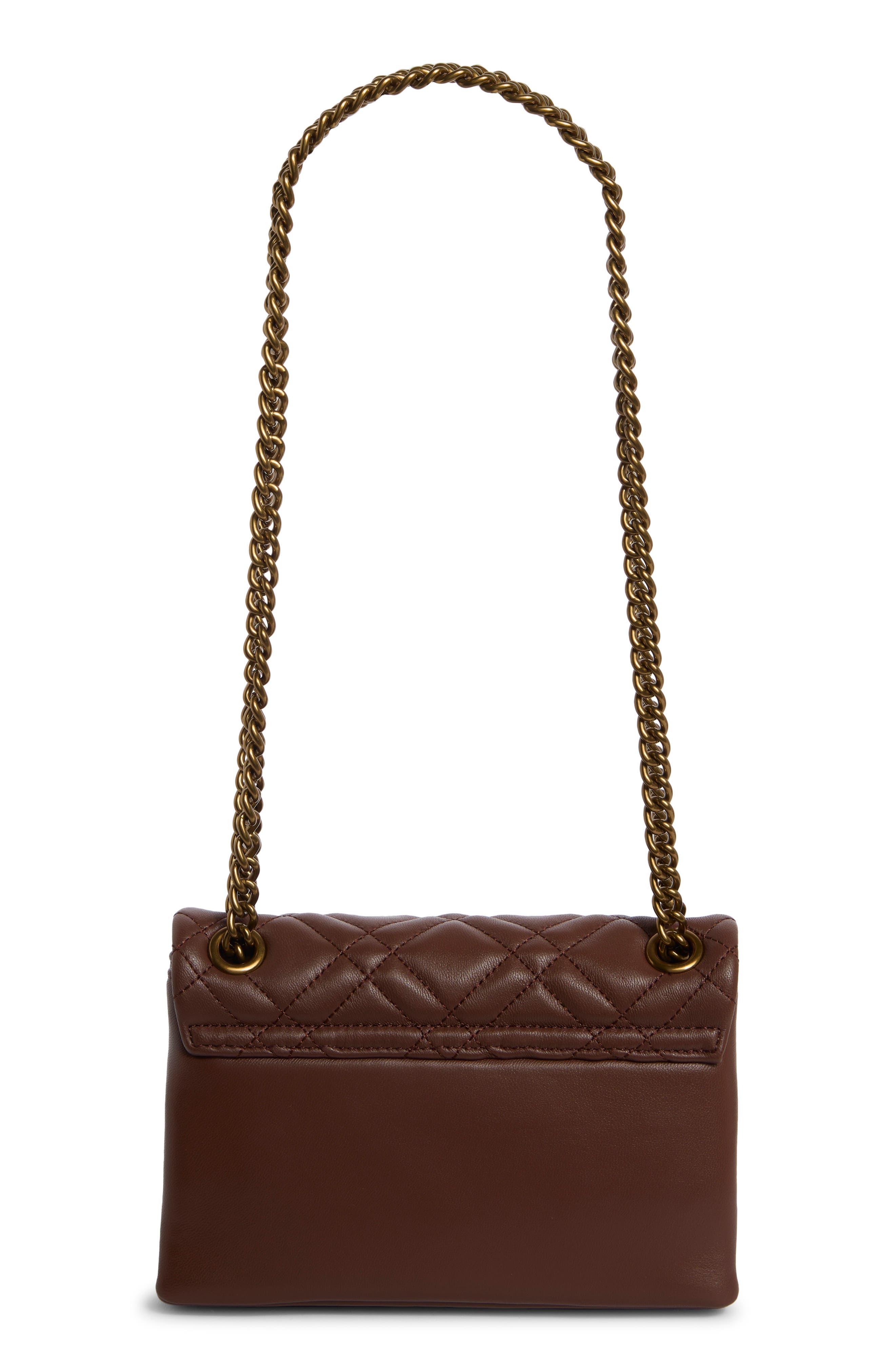 Mini Kingsley Quilted Leather Crossbody Bag, Alternate, color, WINE