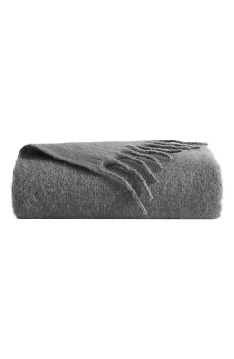 Faux Mohair Throw