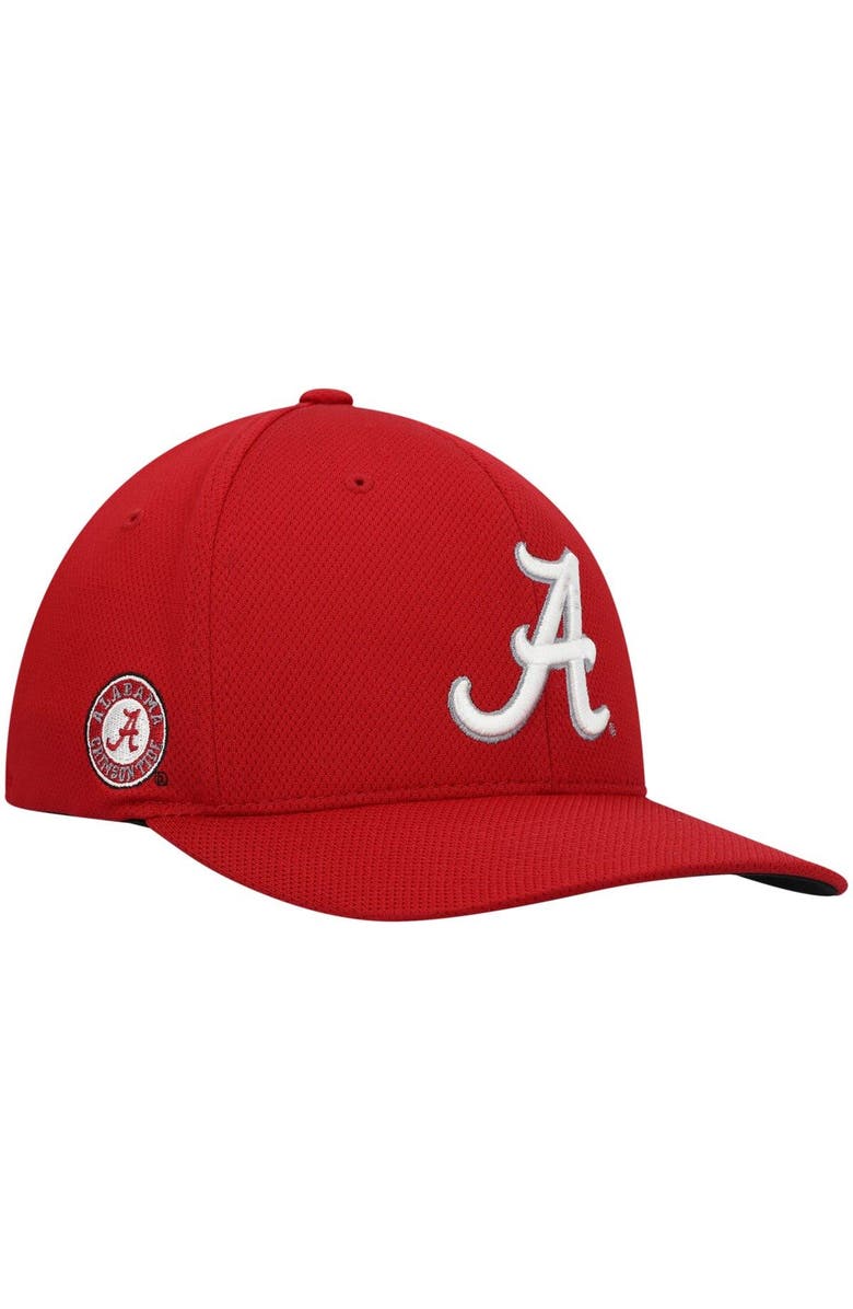 TOP OF THE WORLD Men's Top of the World Crimson Alabama Crimson Tide Reflex Logo Flex Hat, Alternate, color, Crimson