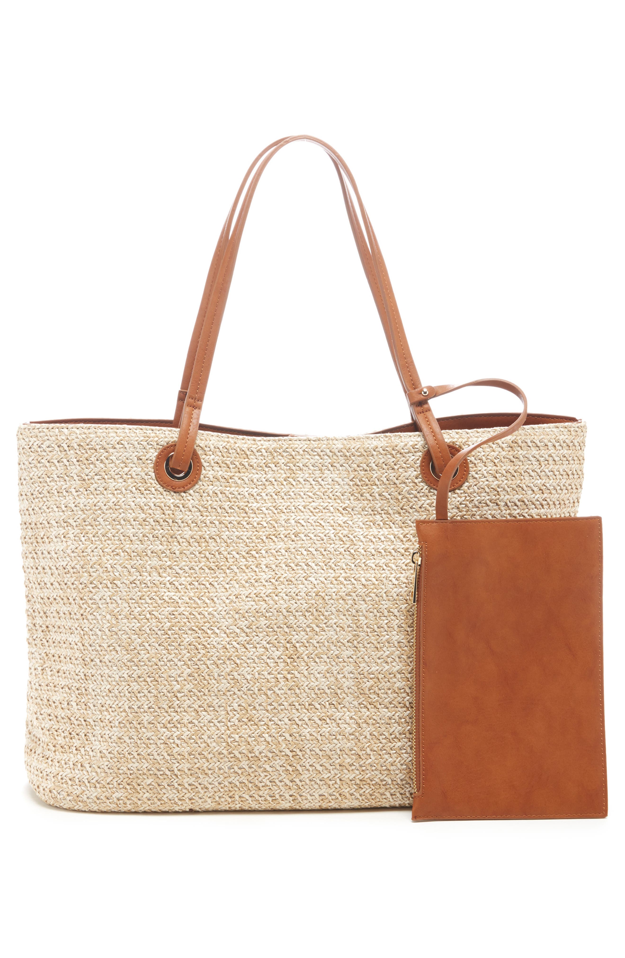 Sole Society Apryl Woven Tote, Alternate, color, 