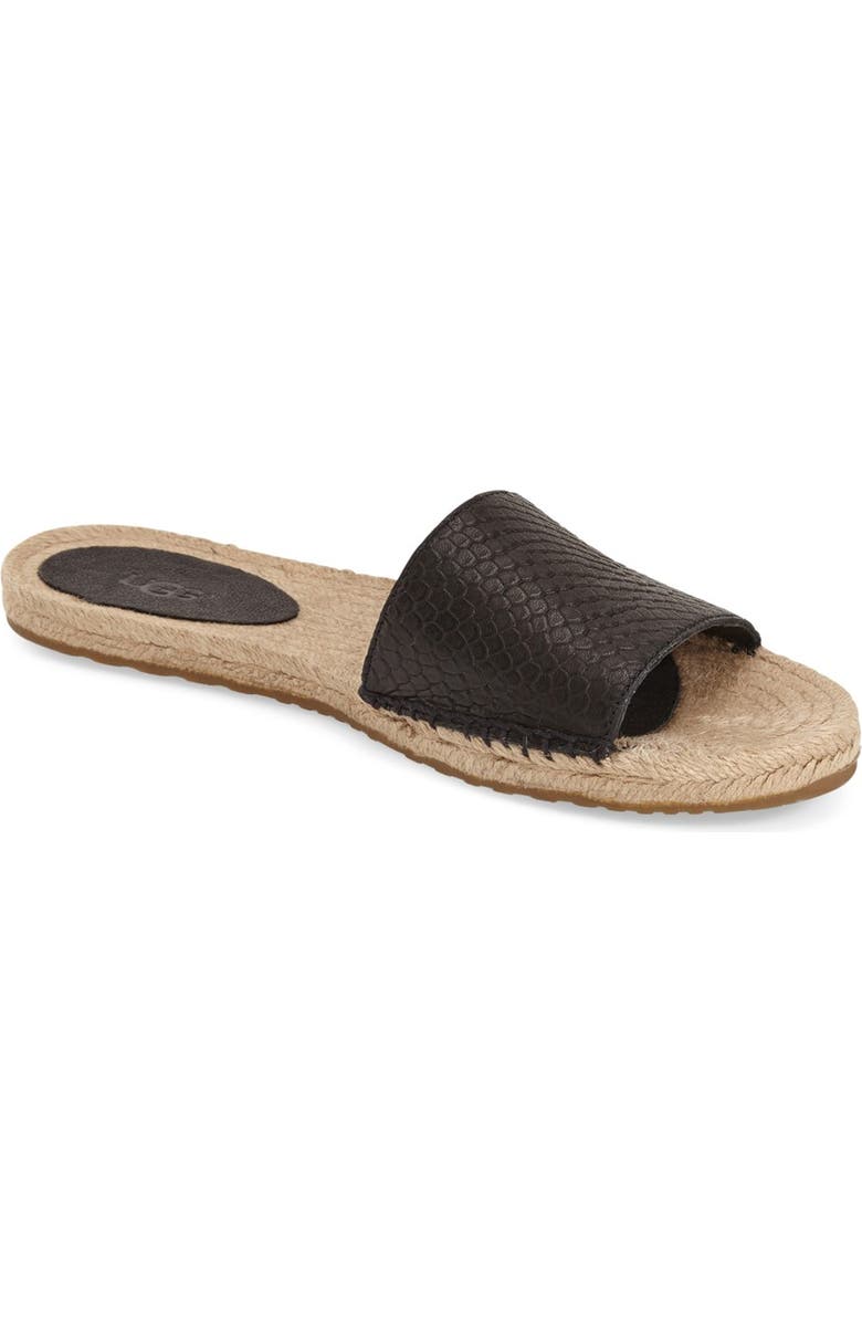 UGG<sup>®</sup> 'Cherry Exotic' Slide Sandal, Main, color,