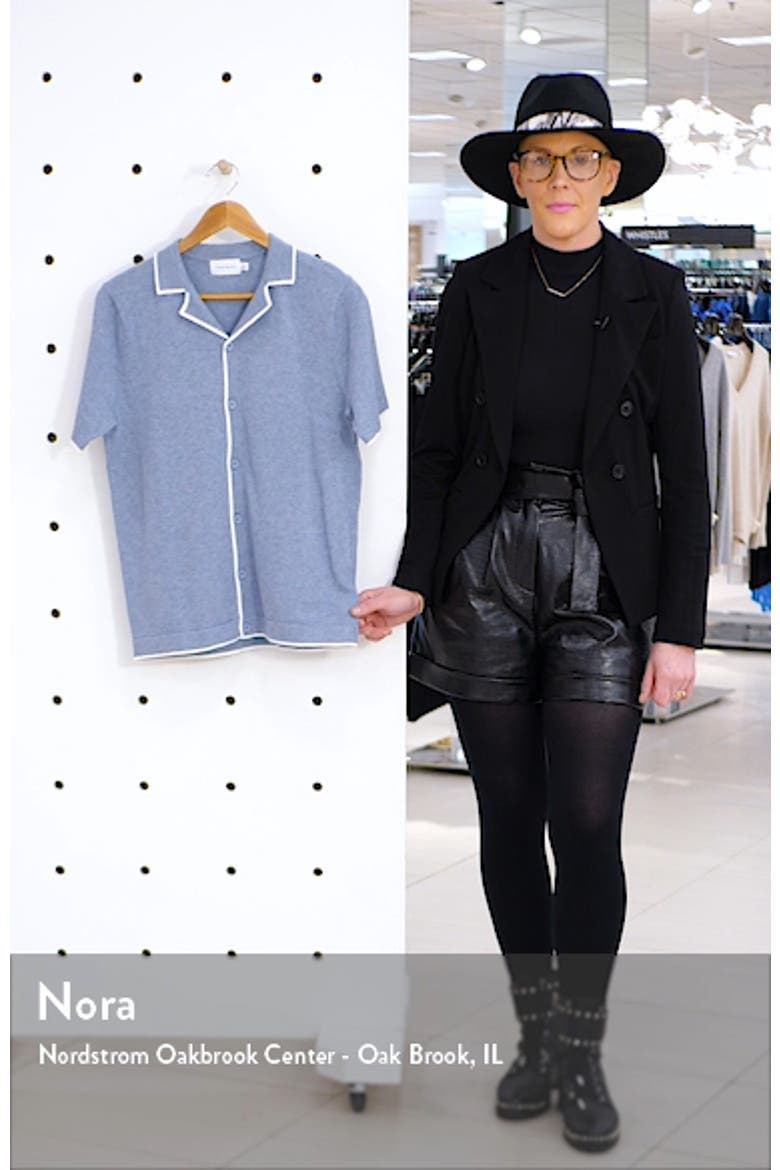 Marl Revere Front Button Sweater video