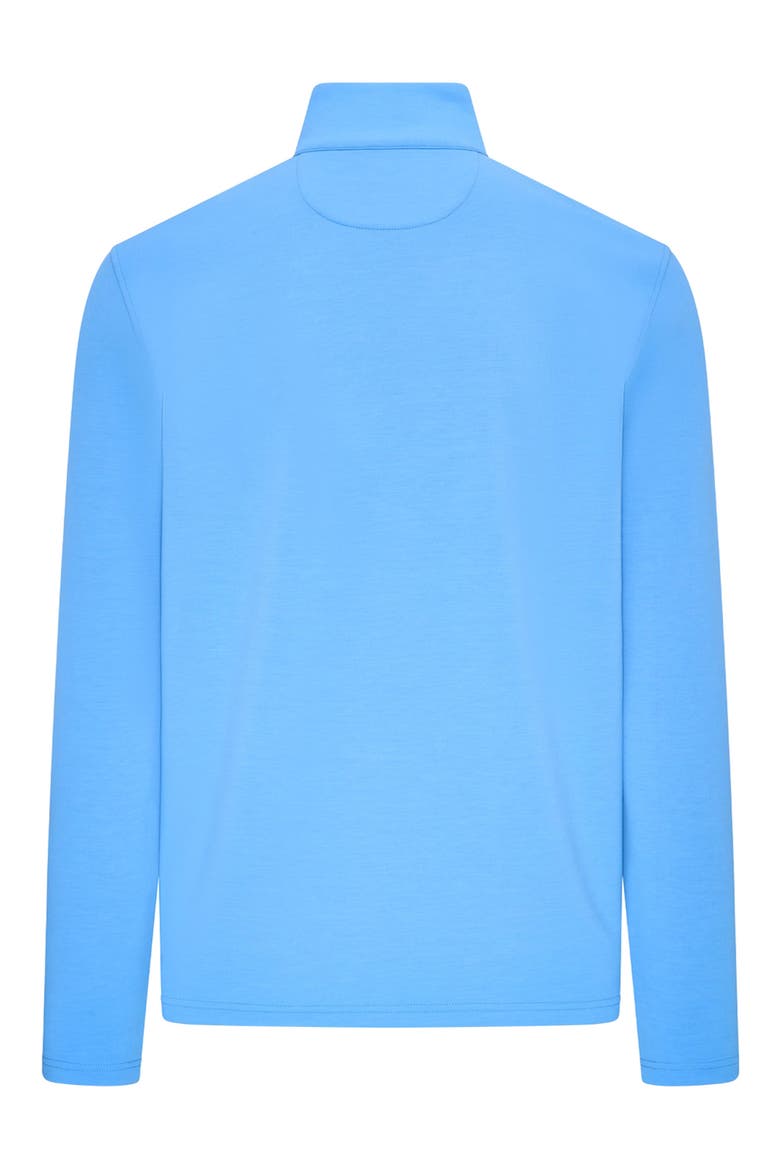 Signature Quarter Zip Top, Alternate, color, PROVENCE BLUE