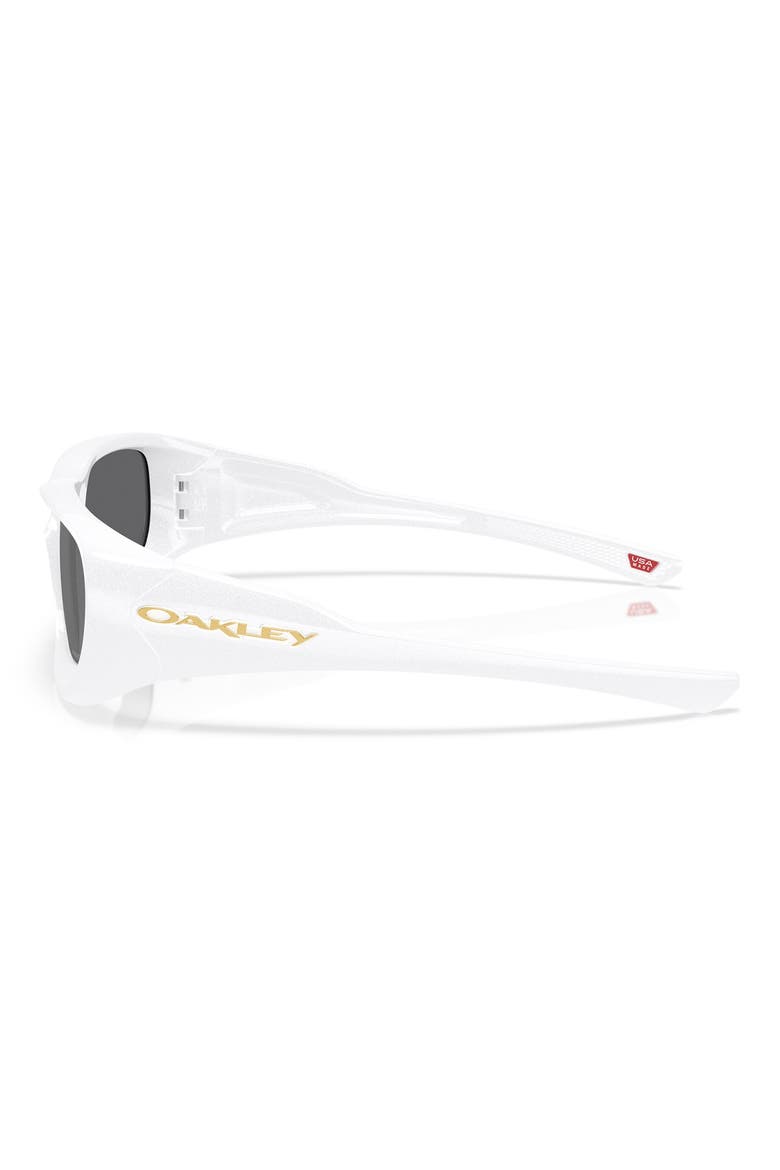 59mm Prizm™ Rectangular Sunglasses, Alternate, color, BLACK WHITE