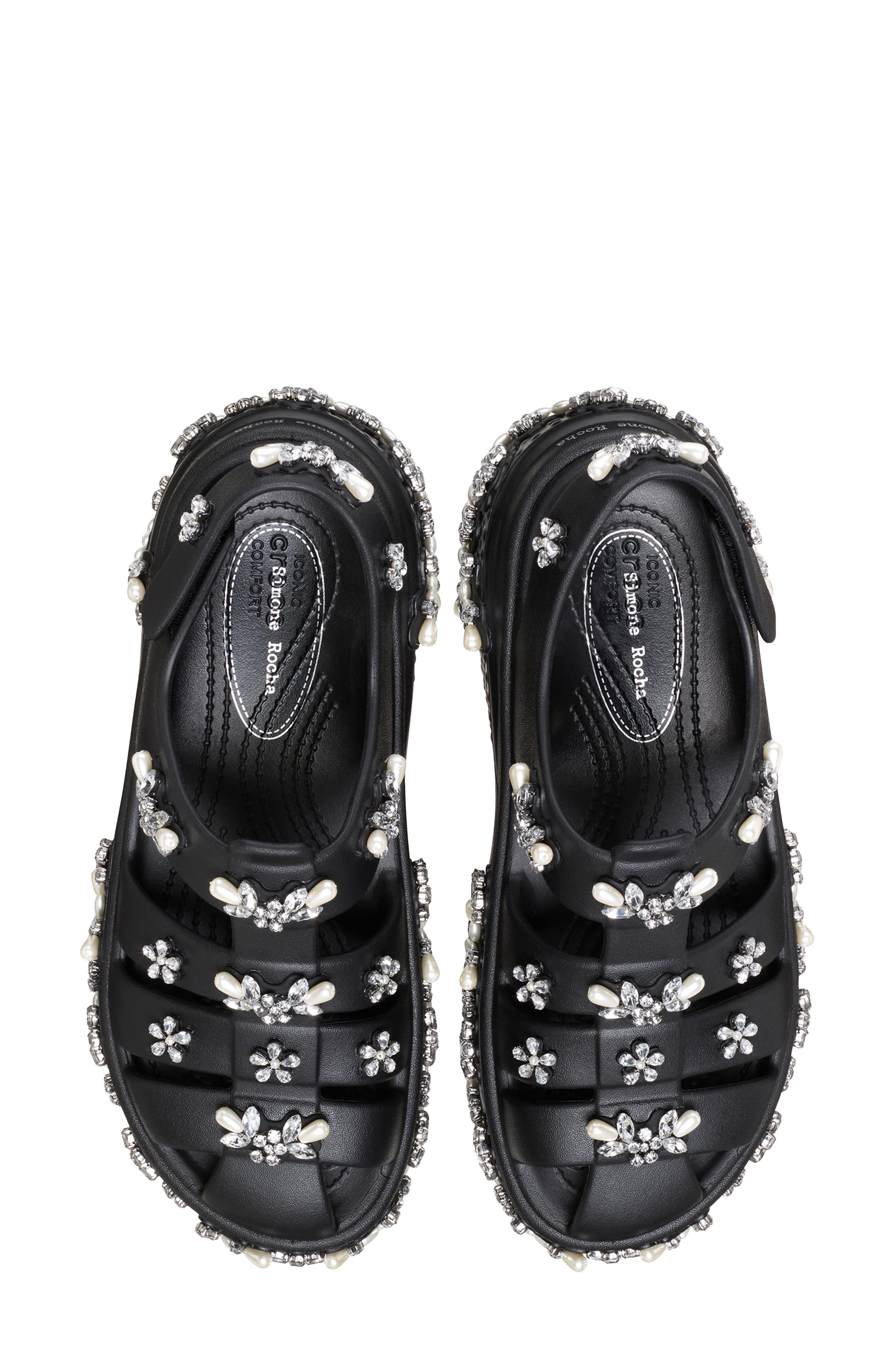 CROCS x Simone Rocha Stomp Platform Fisherman Sandal, Alternate, color, 