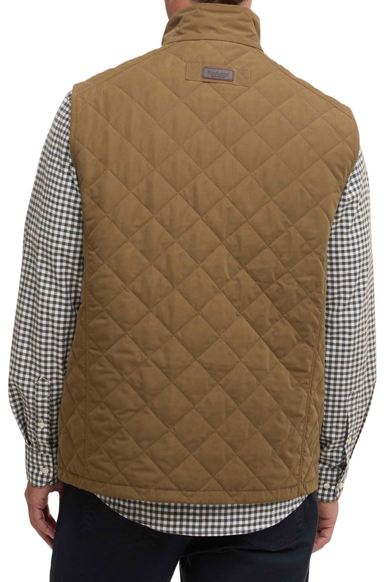 Sanded Quilted Vest, Alternate, color, BEECH