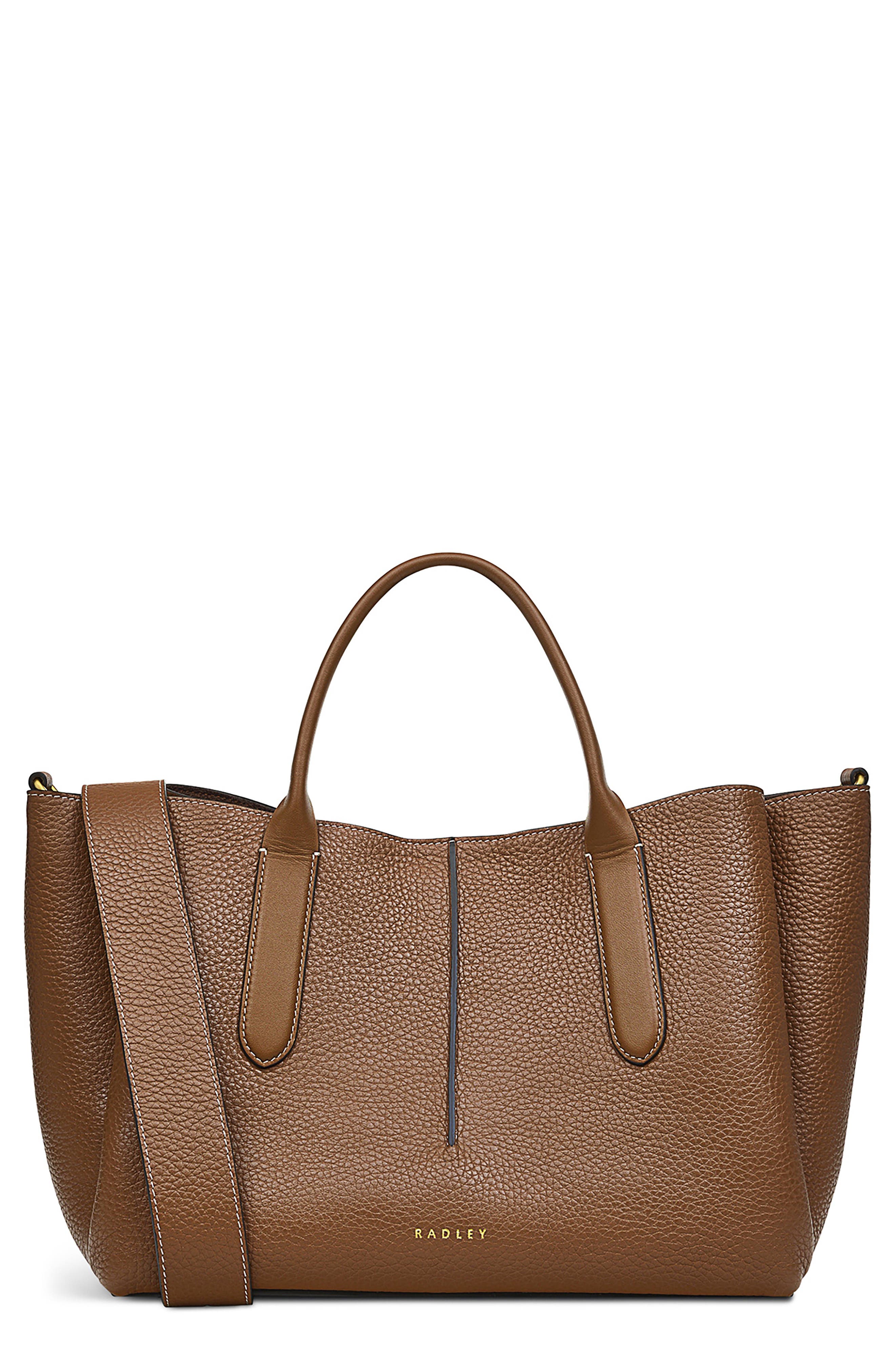 Radley Hillgate Place Leather Satchel, Main, color, 