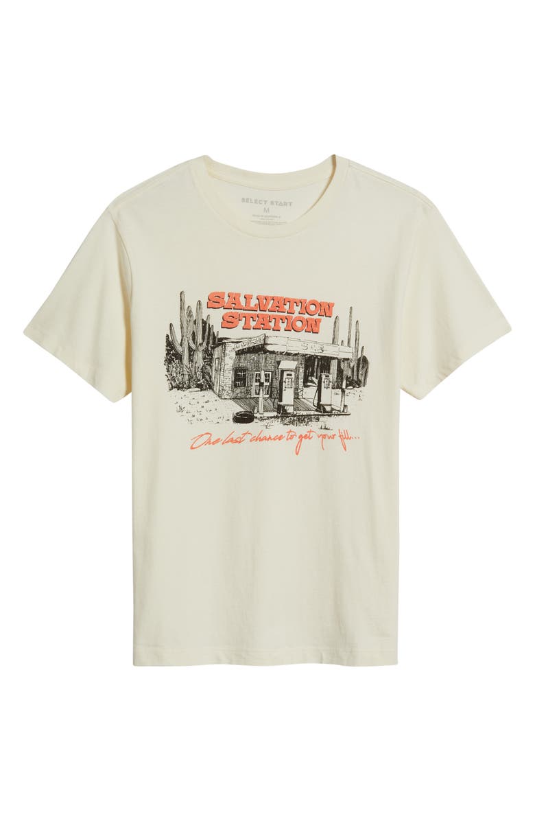 The Forecast Agency Salvation Station Cotton Graphic T-Shirt, Alternate, color, Natural