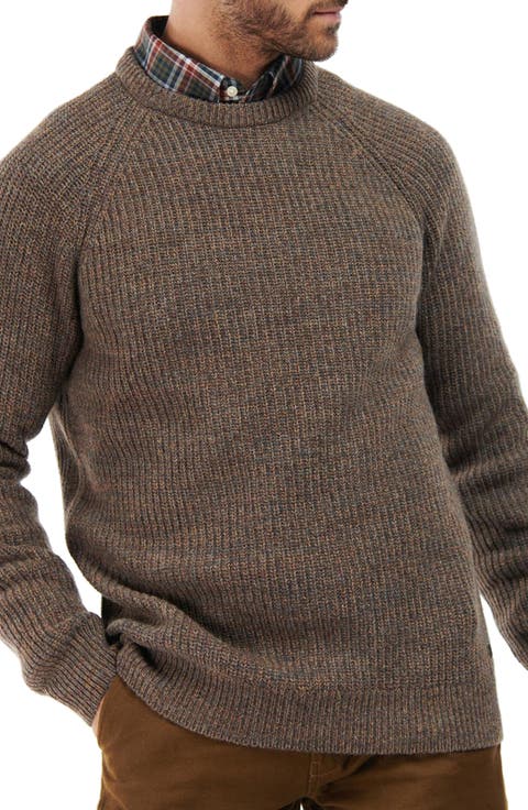Men's Horseford Wool Crewneck Sweater