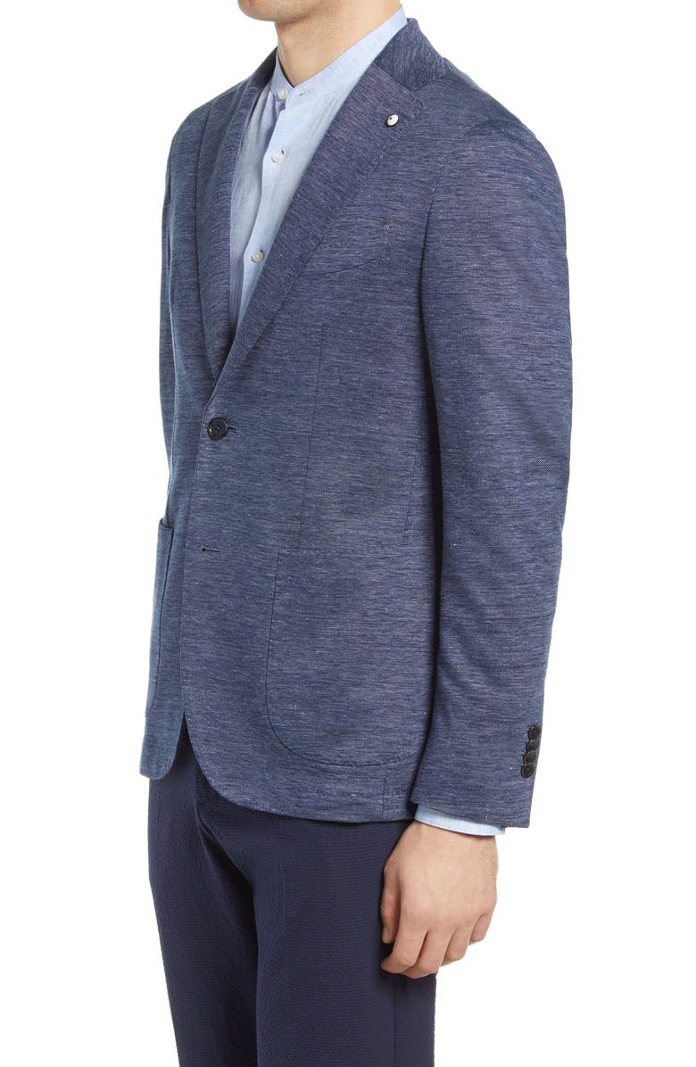 L.B.M. 1911 Modern Fit Linen & Cotton Blend Sport Coat, Alternate, color, 
