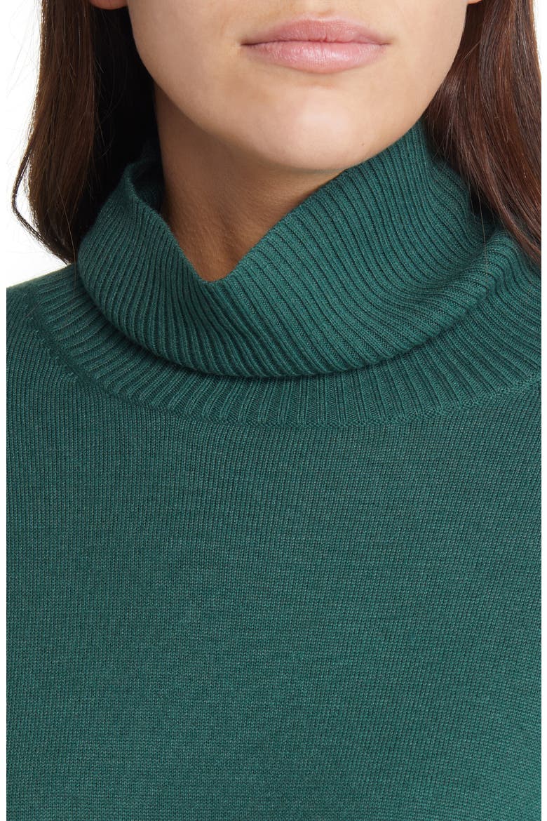 Turtleneck Sweater, Alternate, color, GREEN TREKKING