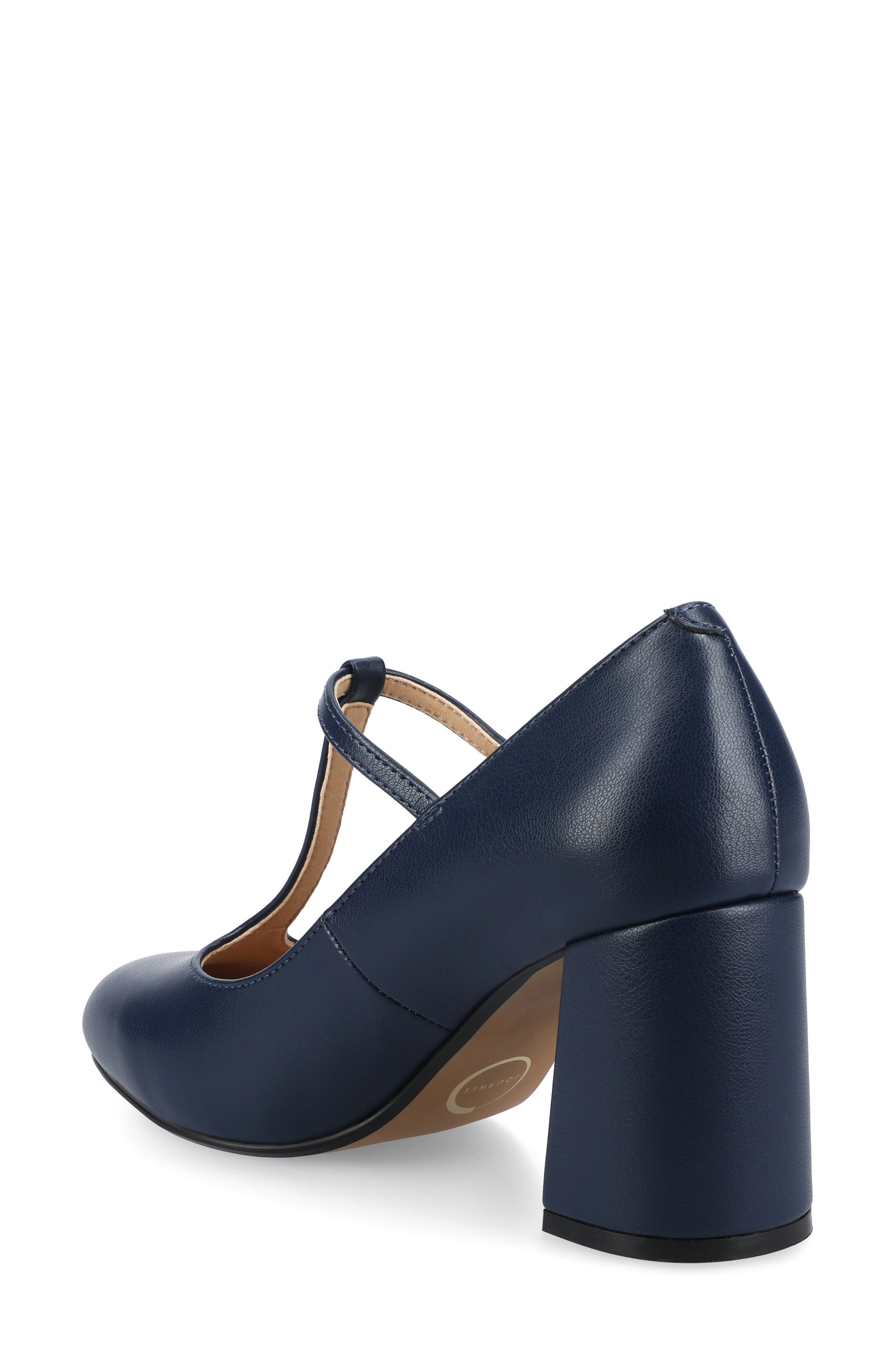 Talani T-Strap Pump, Alternate, color, NAVY