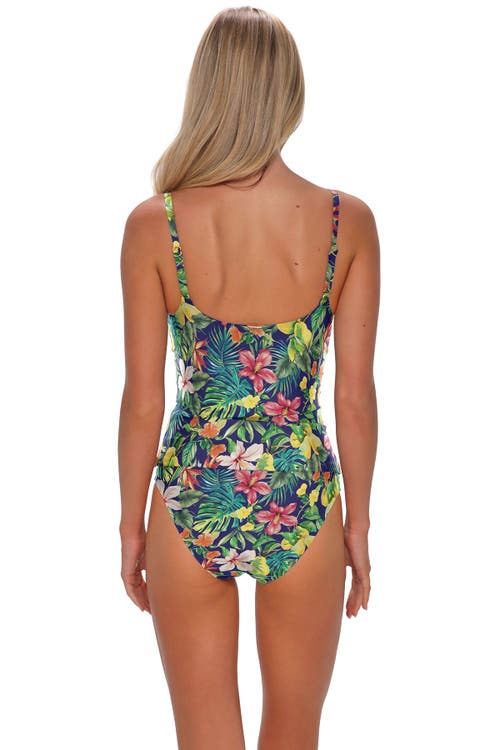 Sunsets Anya Tankini Swimsuit Top In Green