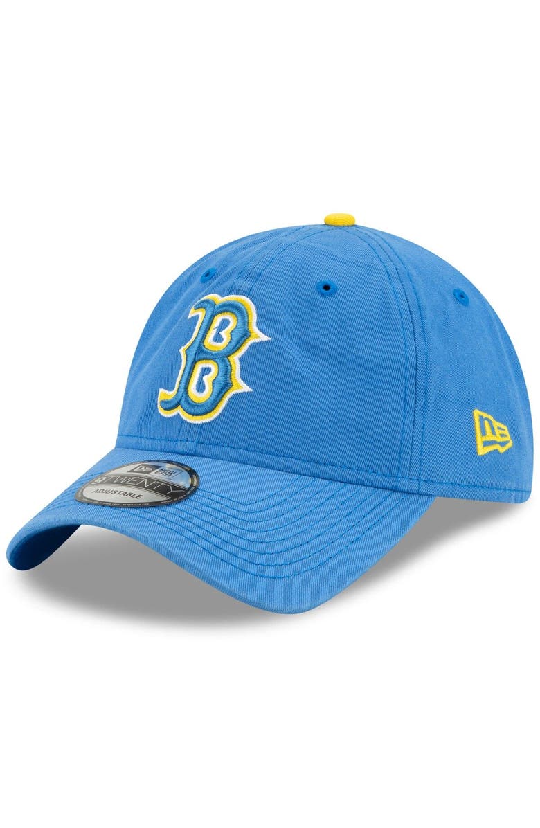 New Era Men's New Era Light Blue Boston Red Sox 2021 City Connect 9TWENTY Adjustable Hat, Main, color, 
