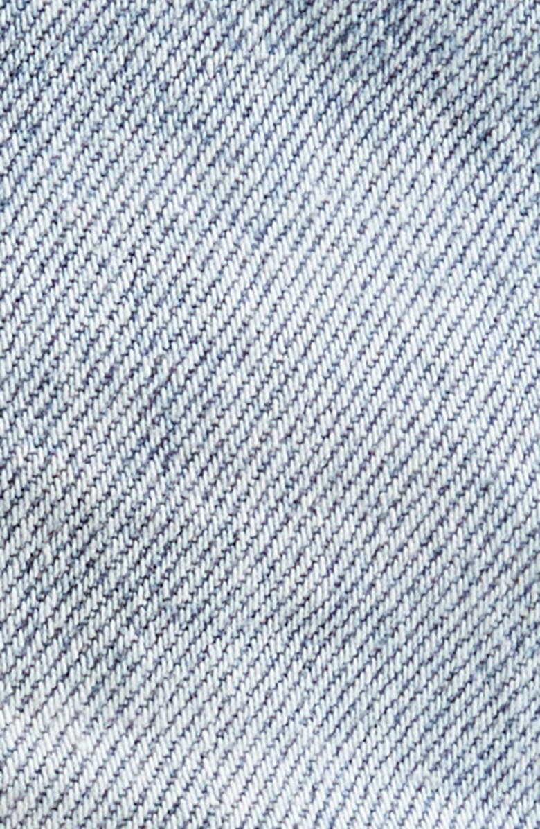 Balenciaga Cutoff Denim Shorts, Alternate, color, 