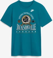 Nike Men's Nike Teal Jacksonville Jaguars Rewind Team Spirit Essential Cotton T-Shirt