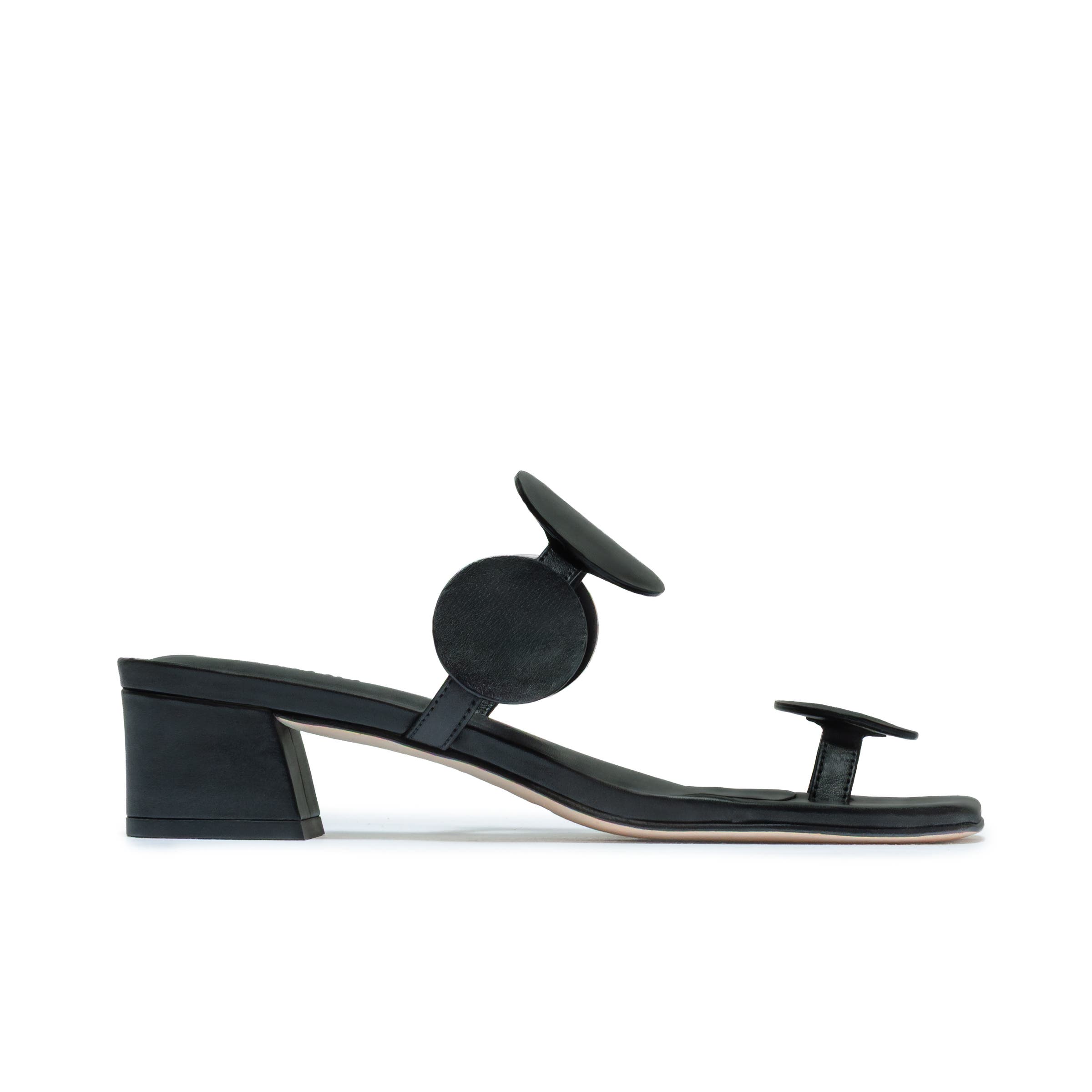 Bernardo Footwear Jupiter Moon Heeled Sandal, Main, color, Black