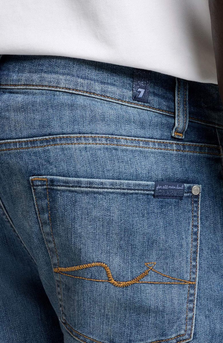 7 For All Mankind Slimmy Slim Fit Jeans, Alternate, color, Coldspring