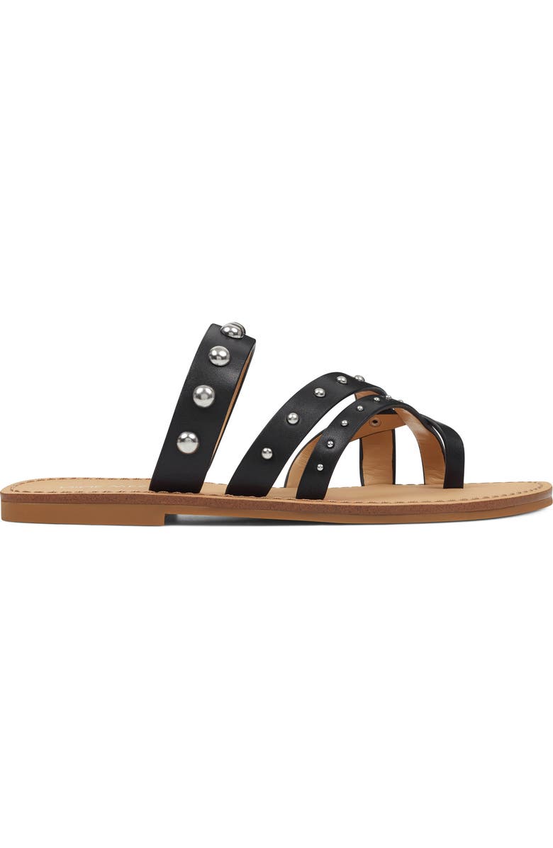 Nine West Clara Studded Toe Loop Sandal, Alternate, color,