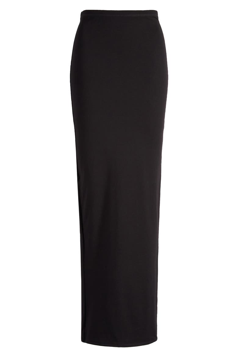 Butter Up Boo Skirt, Alternate, color, BLACK