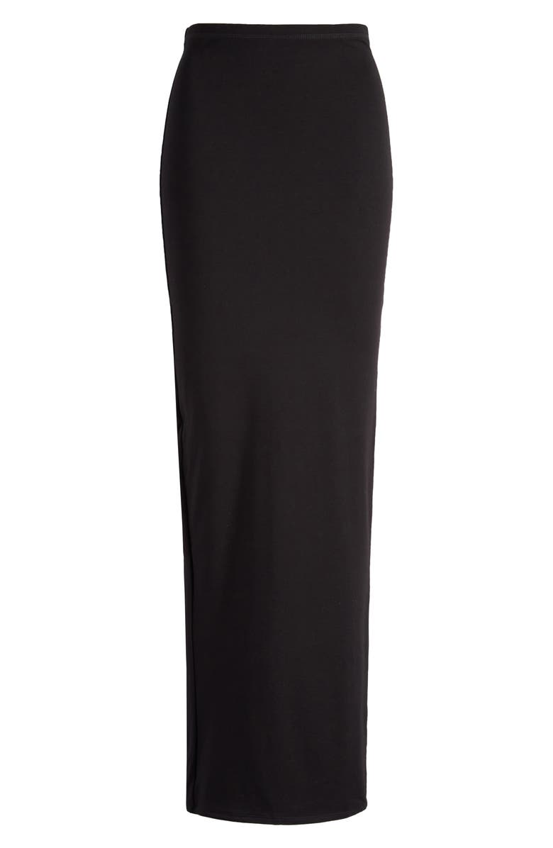 Naked Wardrobe Butter Up Boo Skirt, Alternate, color, Black