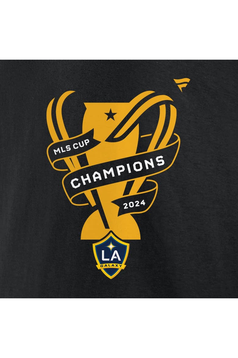 Men's Fanatics Black LA Galaxy 2024 MLS Cup Champions Locker Room T-Shirt, Alternate, color, Black