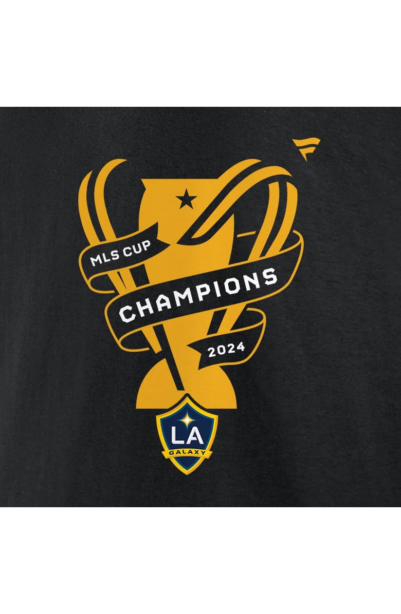 FANATICS Men's Fanatics Black LA Galaxy 2024 MLS Cup Champions Locker Room T-Shirt, Alternate, color, 