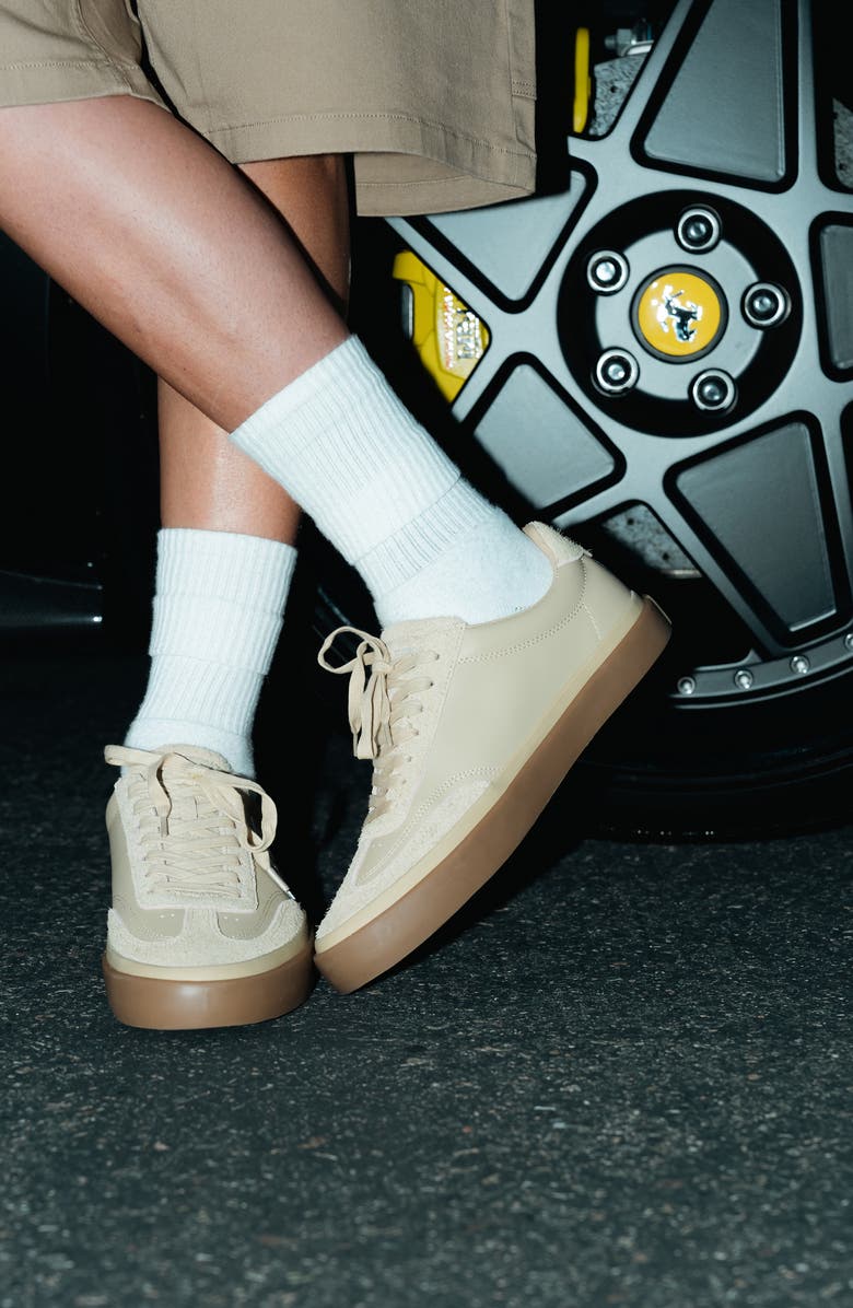 SANTO STUDIO The Trento "Jett Lawrence Edition" Low Top Sneaker, Alternate, color, Tan