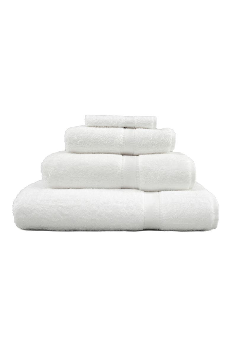 4-Piece Towel Set, Main, color, WHITE