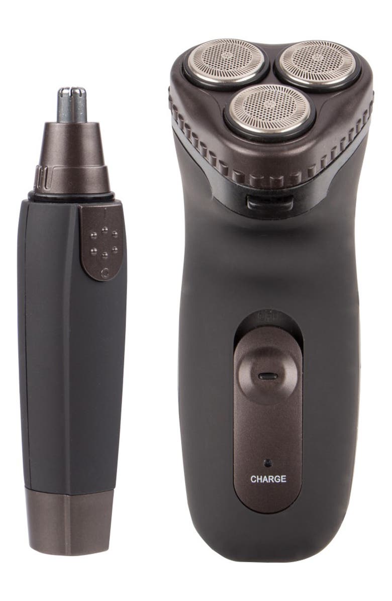 VIVITAR 3 Head Rotary Shaver & Ear/Nose Trimmer, Main, color, 