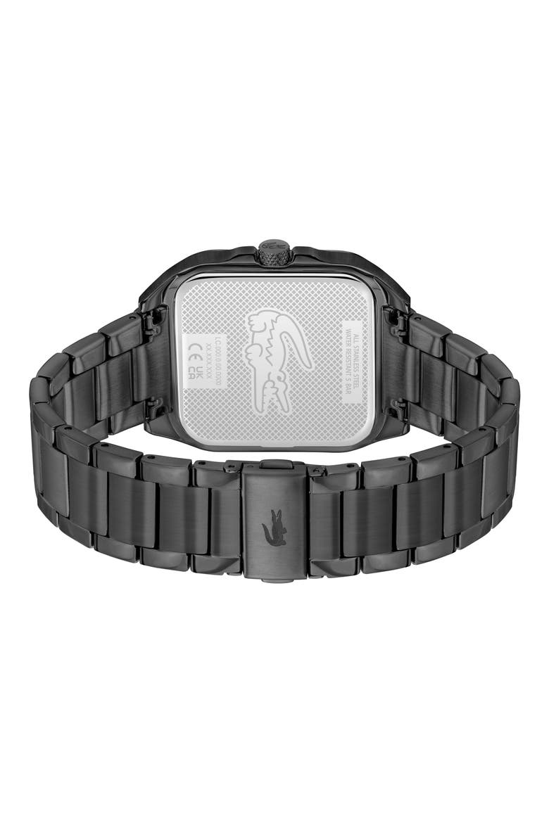 L.12.12 Up Bracelet Watch, 39mm x 32mm, Alternate, color, BLACK