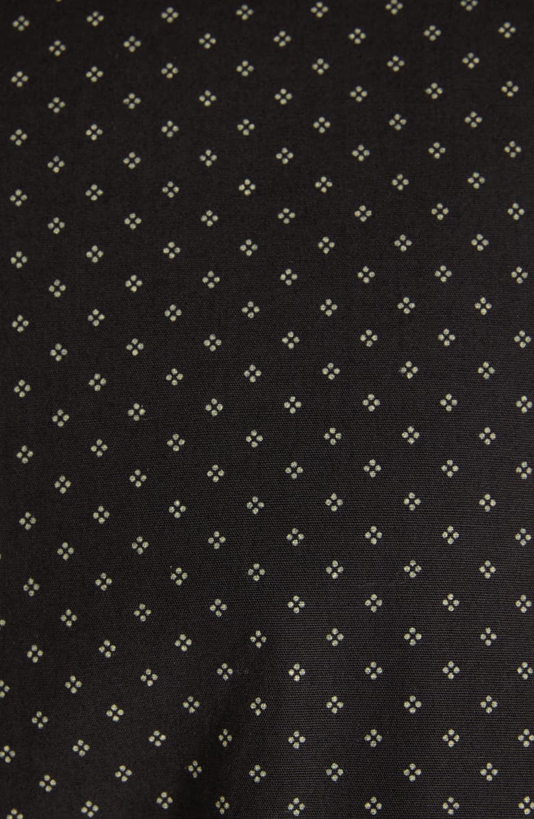 Johnny Bigg Harvey Microprint Short Sleeve Button-Down Shirt, Alternate, color,