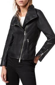 AllSaints Ellis Leather Biker Jacket