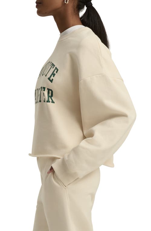 Favorite Daughter Cropped Collegiate Sweatshirt