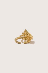 Otiumberg 14kt Gold Vermeil Chaos Ear Cuff