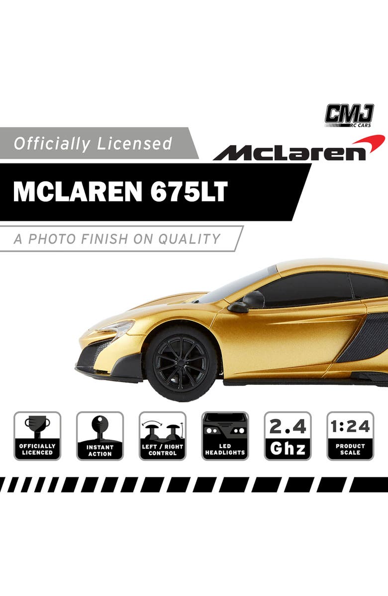 CMJ RC Cars McLaren 675LT Remote Controlled Car, Alternate, color, 