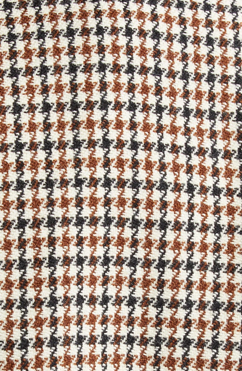 Reiss Cici Houndstooth Check Wool Jacket, Alternate, color,