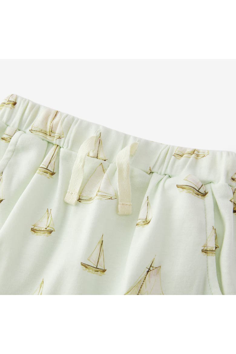 Organic Cotton Jogger, Alternate, color, Sailboat Melody