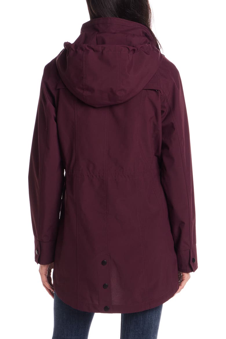 Packable Water Resistant Jacket, Alternate, color, BLACKBERRY