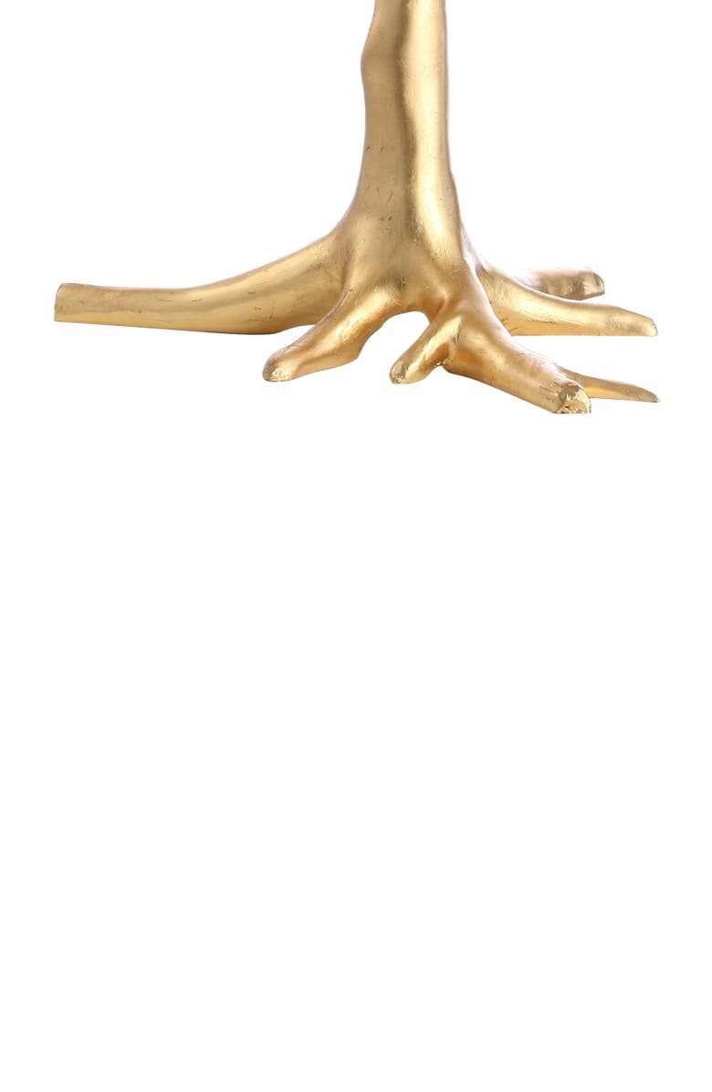 JONATHAN Y Galen 33.5" Resin LED Table Lamp, Gold, Alternate, color,